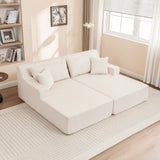 Corduroy Foam High-Density All-Foam Lounge Chair - Omega Lifestyles