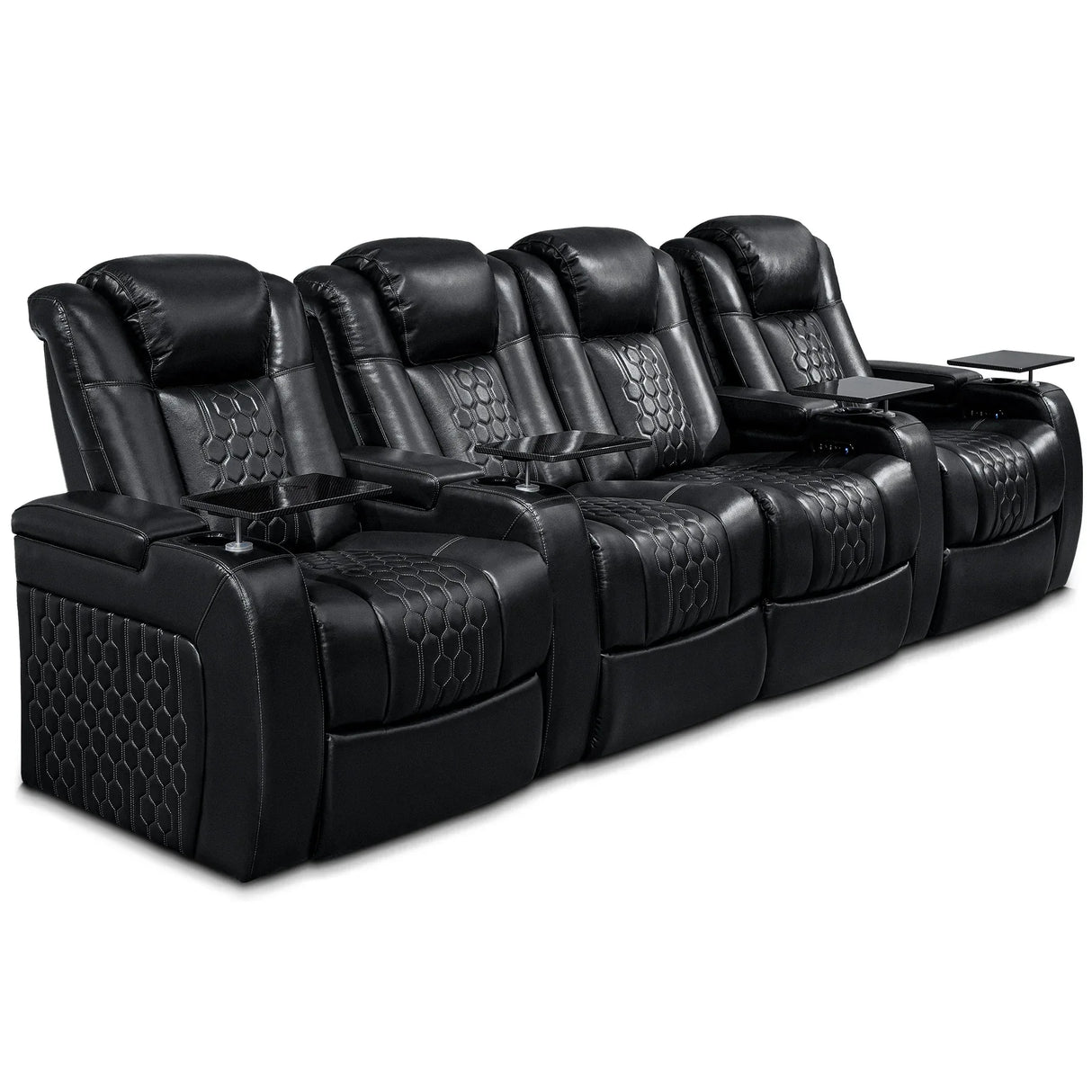 Ultra-Plush Top-Grain Nappa Genuine Leather Massage Chair - Omega Lifestyles