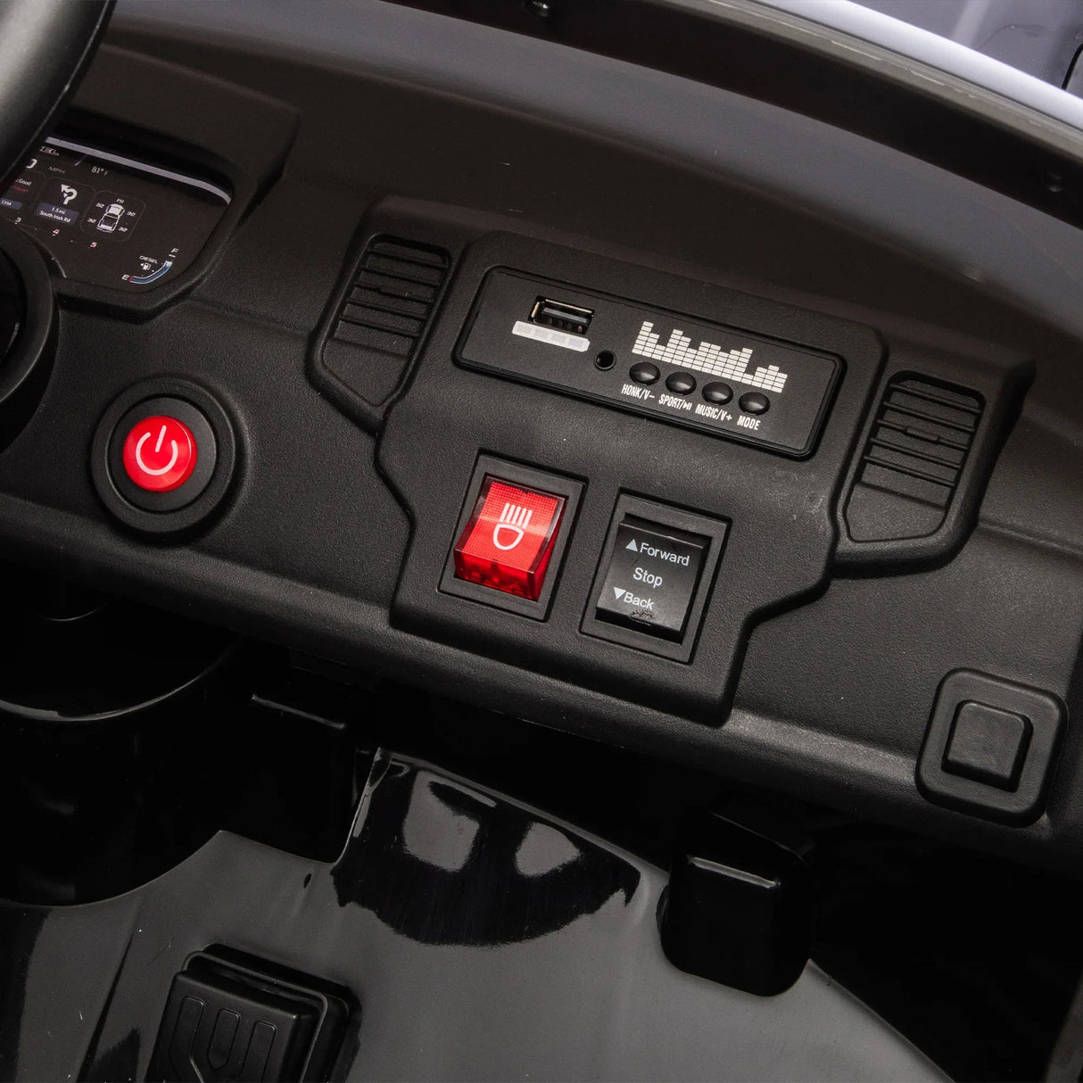 Officially Licensed Dodge RAM 24V 2-Seater Kids Ride-On Car - Omega Lifestyles