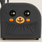 Dark Gray Bunny-Ear Dual-Use Pet Furniture Armchair - Omega Lifestyles