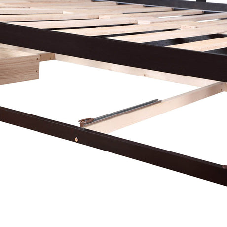 Twin Extendable Solid Wood Daybed With Trundle And Storage Drawers - Omega Lifestyles