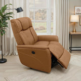 Power Recliner With Manual Headrest And Power Footrest - Omega Lifestyles