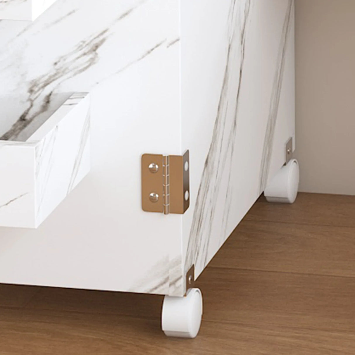 Foldable Adjustable Sewing Machine Table With Storage Cabinet - Omega Lifestyles