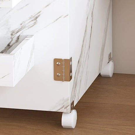 Foldable Adjustable Sewing Machine Table With Storage Cabinet - Omega Lifestyles