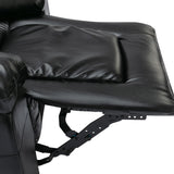 2-Seater Manual PU Leather Recliner Chair With Storage - Omega Lifestyles