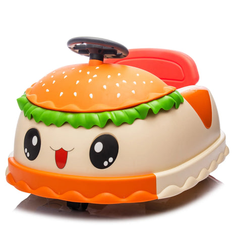 12V Kids Electric Ride-On Hamburger Car With Bluetooth - Omega Lifestyles