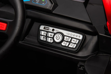 Electric Four-Wheel Drive Kids Ride-On Car With Leather Seat - Omega Lifestyles