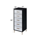 Metal Mirror Jewelry Armoire With Storage Drawers - Omega Lifestyles