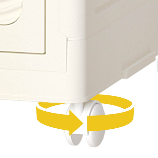 Portable Cream White Magnetic Door Closet Organizer - Omega Lifestyles