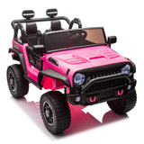 24V Two-Seater Kids Ride On Truck With Bluetooth Remote Control - Omega Lifestyles