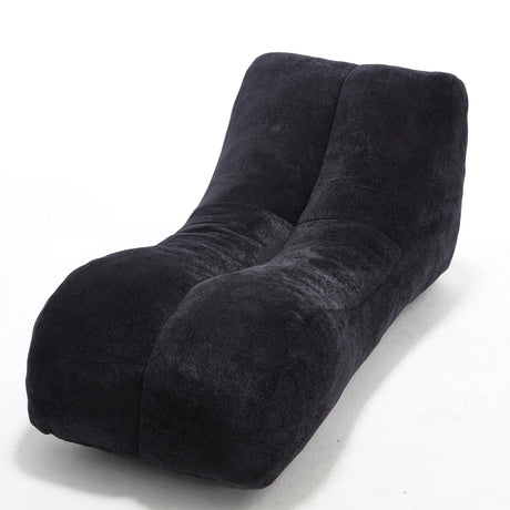 Creative Black Polyester Adult Bean Bag Chair Sofa - Omega Lifestyles