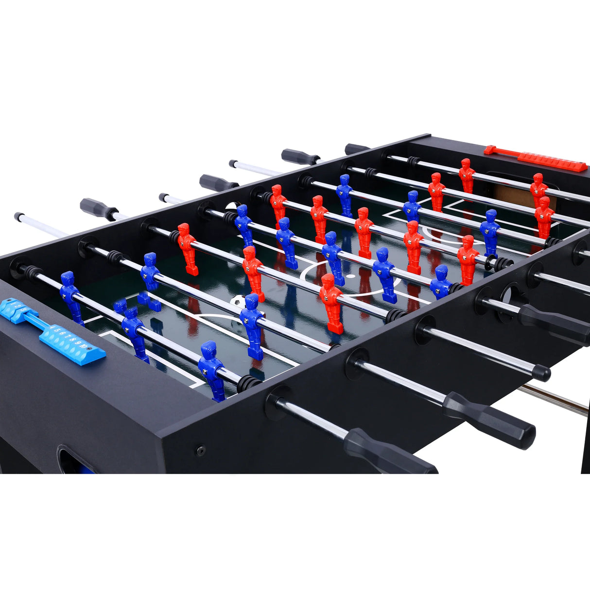 54-Inch Hurricane Foosball Table With Light Cherry Finish - Omega Lifestyles