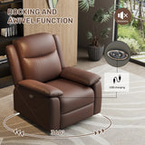 Electric Recliner Chair With USB Charging And Lumbar Support - Omega Lifestyles