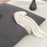 Soft Corduroy Foam Floor Bean Bag Chair - Omega Lifestyles