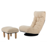 Adjustable Japanese Style Reclining Cotton Sofa Chair - Omega Lifestyles