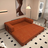 Convertible Corduroy Memory Foam Sofa Bed Couch - Omega Lifestyles