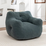 Large High-Density Foam Filled Teddy Bean Bag Chair - Omega Lifestyles