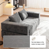 Memory Foam Convertible Sofa Bed With Chenille Upholstery - Omega Lifestyles