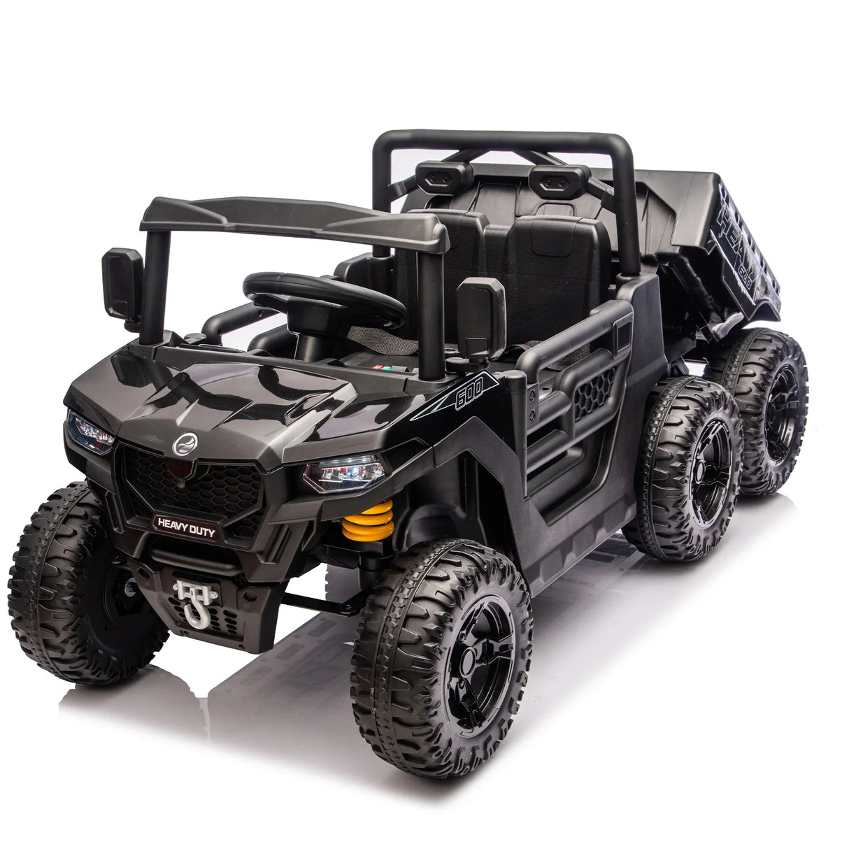 24V 4WD Six-Wheel Electric Ride On Dump Truck for Kids - Omega Lifestyles