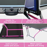 Foldable Portable 8x4 Ft Indoor Outdoor Table Tennis Table - Omega Lifestyles