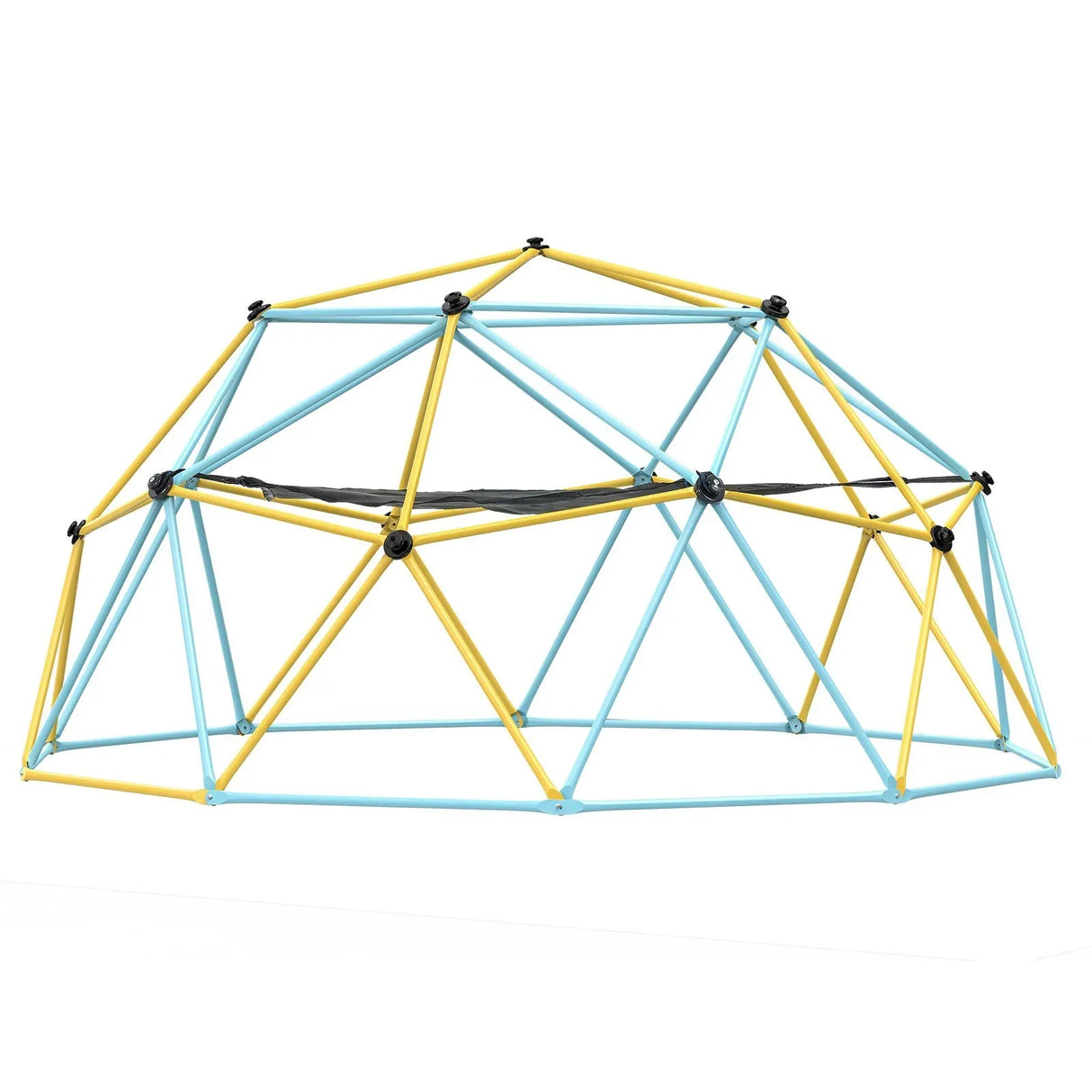 10FT Steel Geometric Climbing Dome With Swing And Hammock - Omega Lifestyles