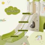 8-in-1 Toddler Freestanding Slide Climber Playset - Omega Lifestyles