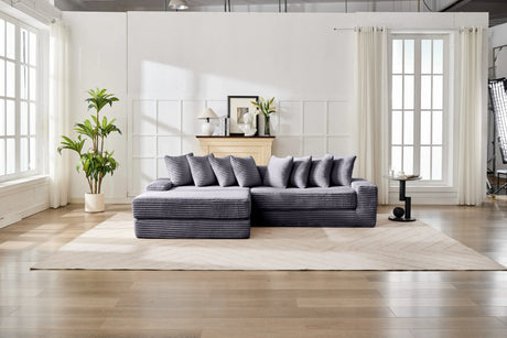 Corduroy Convertible Foldable Floor Sofa Bed - Omega Lifestyles