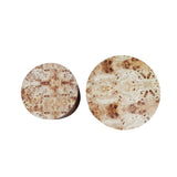 Nesting Round Farmhouse Coffee Table Set Of 2 - Omega Lifestyles