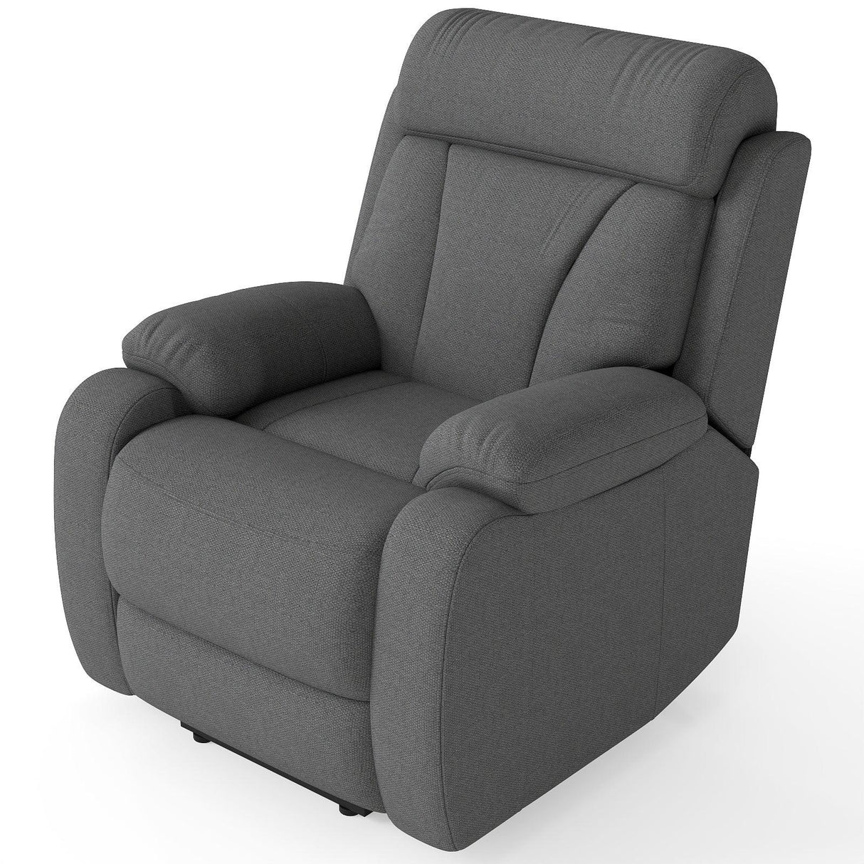 Power Lift Plush Snowflake Velvet Recliner Chair - Omega Lifestyles