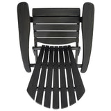 Acacia Wood Foldable Rustic Outdoor Adirondack Chair - Omega Lifestyles