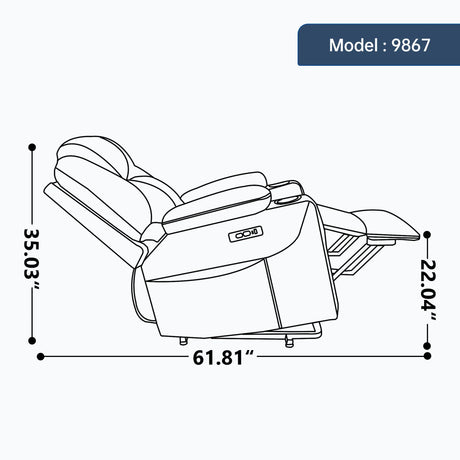 Power Lift Recliner Chair With Massage Lumbar Heat - Omega Lifestyles