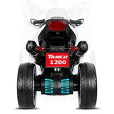12V Rechargeable Kids Ride-On Motorcycle With Lights - Omega Lifestyles