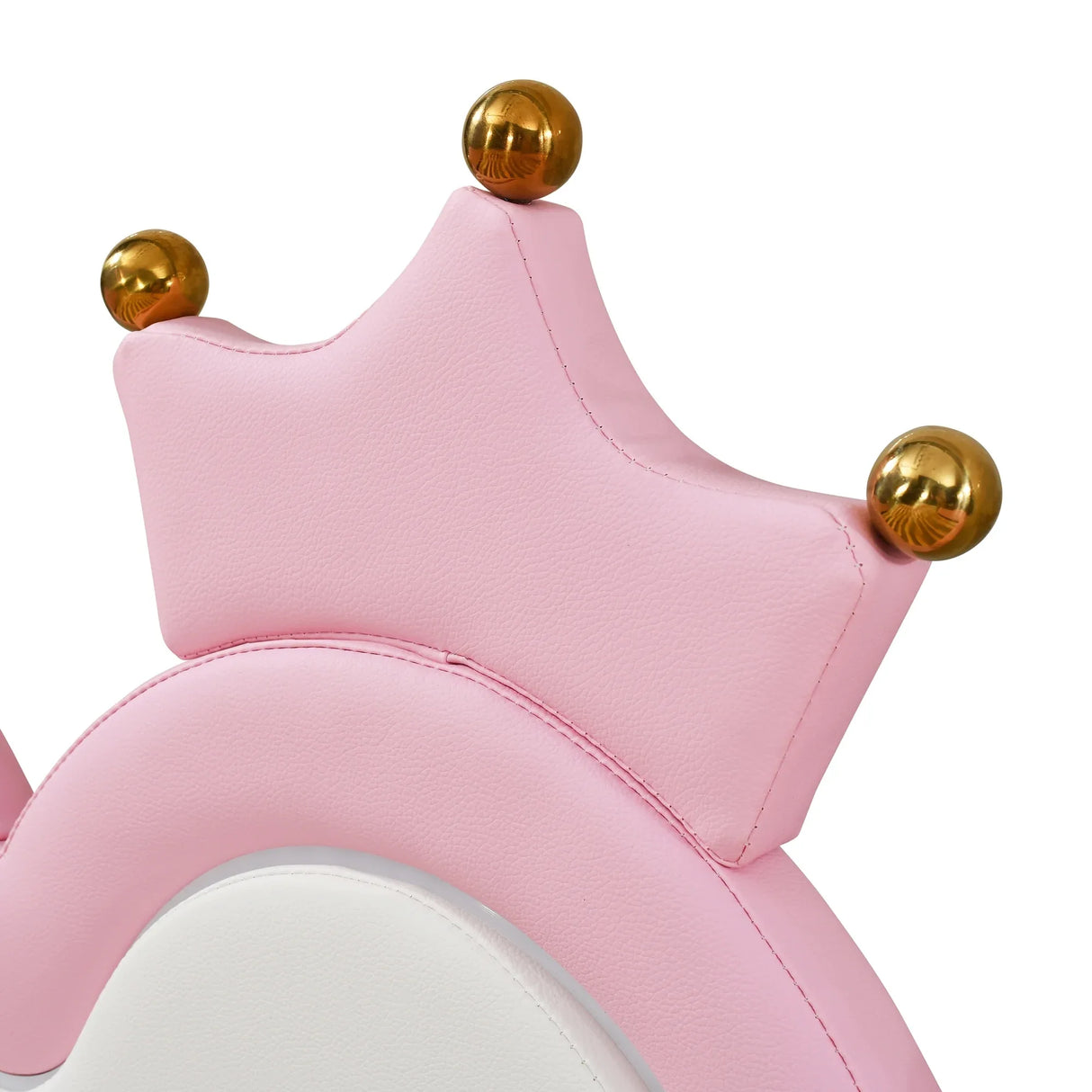 Twin Upholstered Extendable Daybed With Crown Headboard And LED Lights - Omega Lifestyles