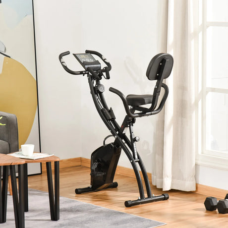 Folding 3-in-1 Magnetic Resistance Exercise Bike - Omega Lifestyles