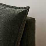 Medium-Soft Chenille Upholstered Armless Accent Chair - Omega Lifestyles