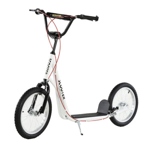 Youth Adjustable Handlebar Kick Scooter With Dual Brakes - Omega Lifestyles