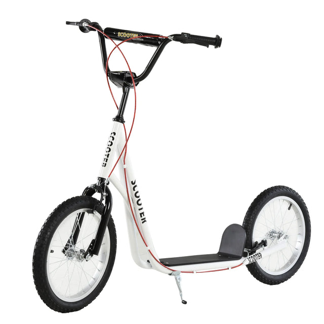 Youth Adjustable Handlebar Kick Scooter With Dual Brakes - Omega Lifestyles