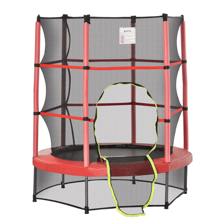 Kids Springless Indoor Outdoor Safety Trampoline With Net - Omega Lifestyles