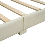 Queen Twin XL Upholstered PU Leather Platform Bed Set - Omega Lifestyles