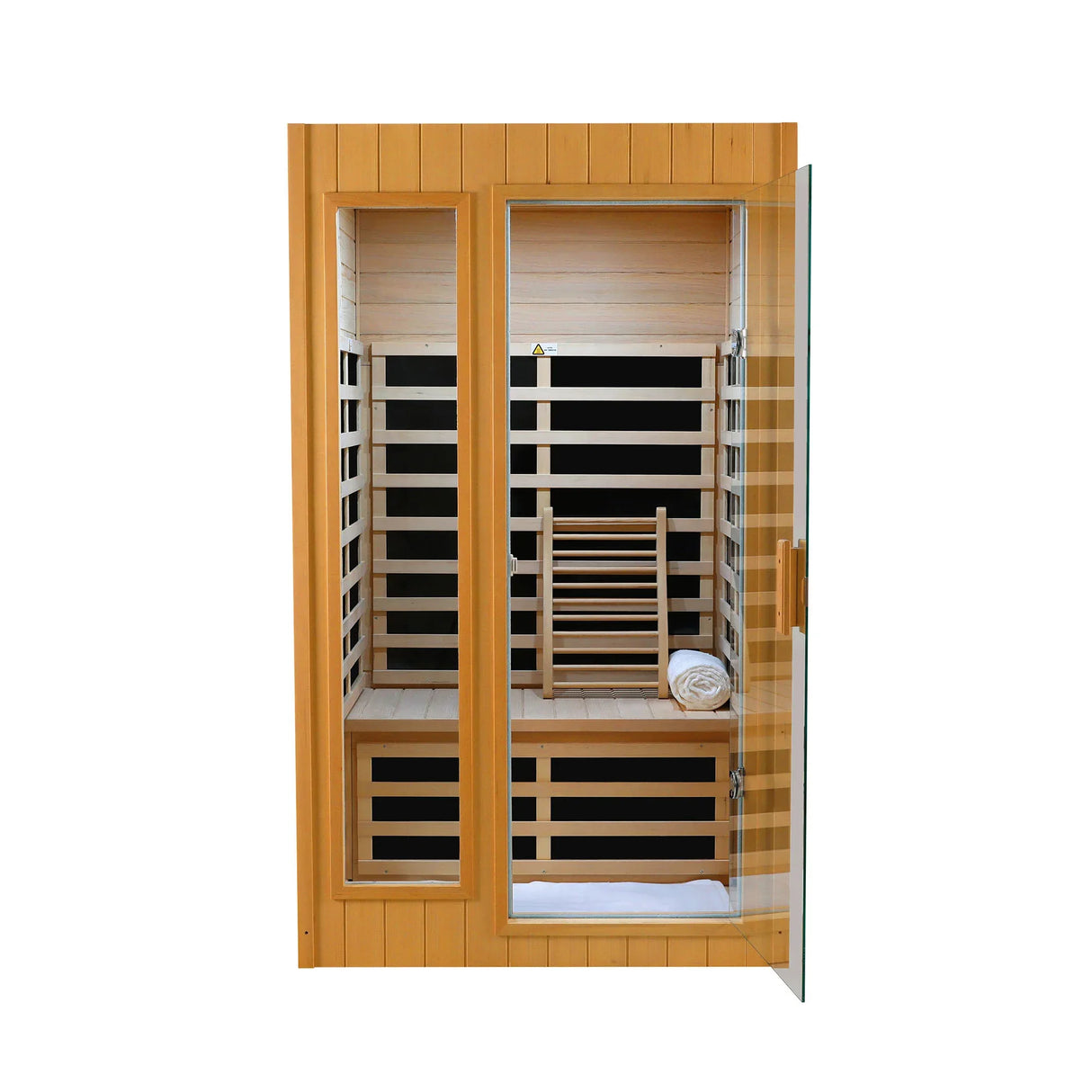 Two-Person Hemlock Far Infrared Indoor Sauna Room - Omega Lifestyles