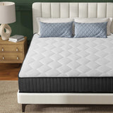 Medium 10-Inch Cooling Gel Hybrid Full Mattress - Omega Lifestyles