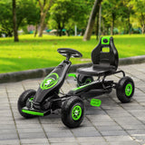 Kids Pedal Go Kart With Ergonomic Seat And Suspension - Omega Lifestyles