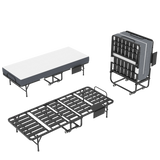 Twin Medium 5-Inch Memory Foam Folding Bed Frame - Omega Lifestyles