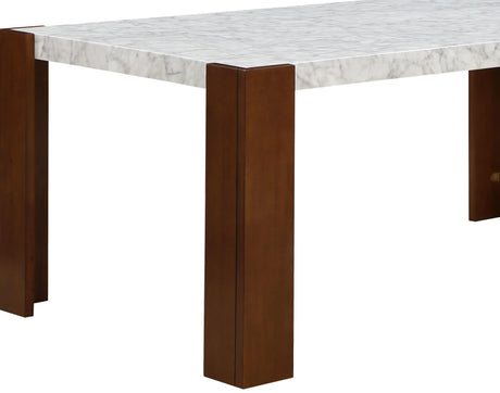 7-Piece Engineered Stone Top Dining Table Set - Omega Lifestyles