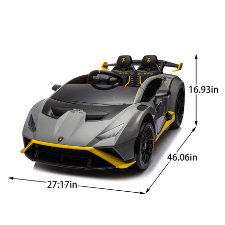 Licensed Lamborghini Kids Electric Ride-On Drift Car - Omega Lifestyles