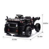 24V Two-Seater Kids Ride On Electric Car With Bluetooth - Omega Lifestyles