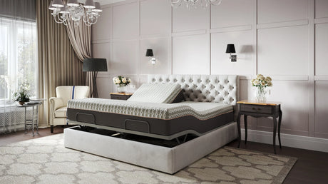 Soft 14-Inch Copper Lux Hybrid Split Top King Mattress - Omega Lifestyles