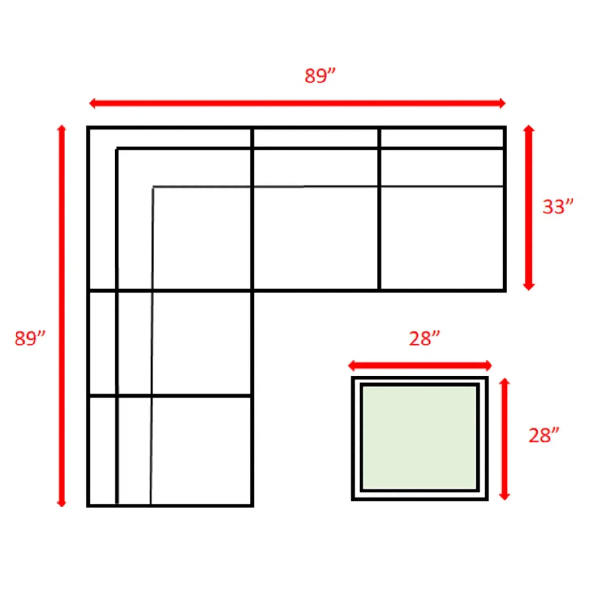 4-Piece Outdoor Wicker Patio Set With Premium Cushions - Omega Lifestyles