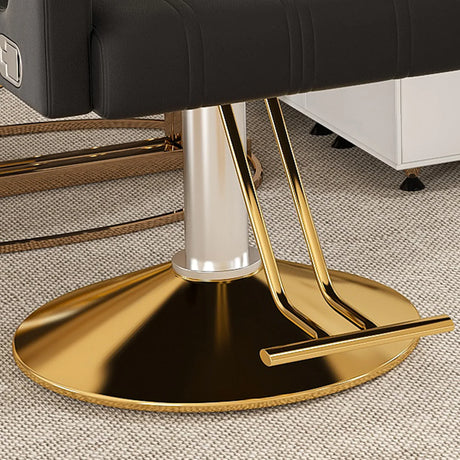 Professional Hydraulic Reclining PU Leather Barber Chair - Omega Lifestyles