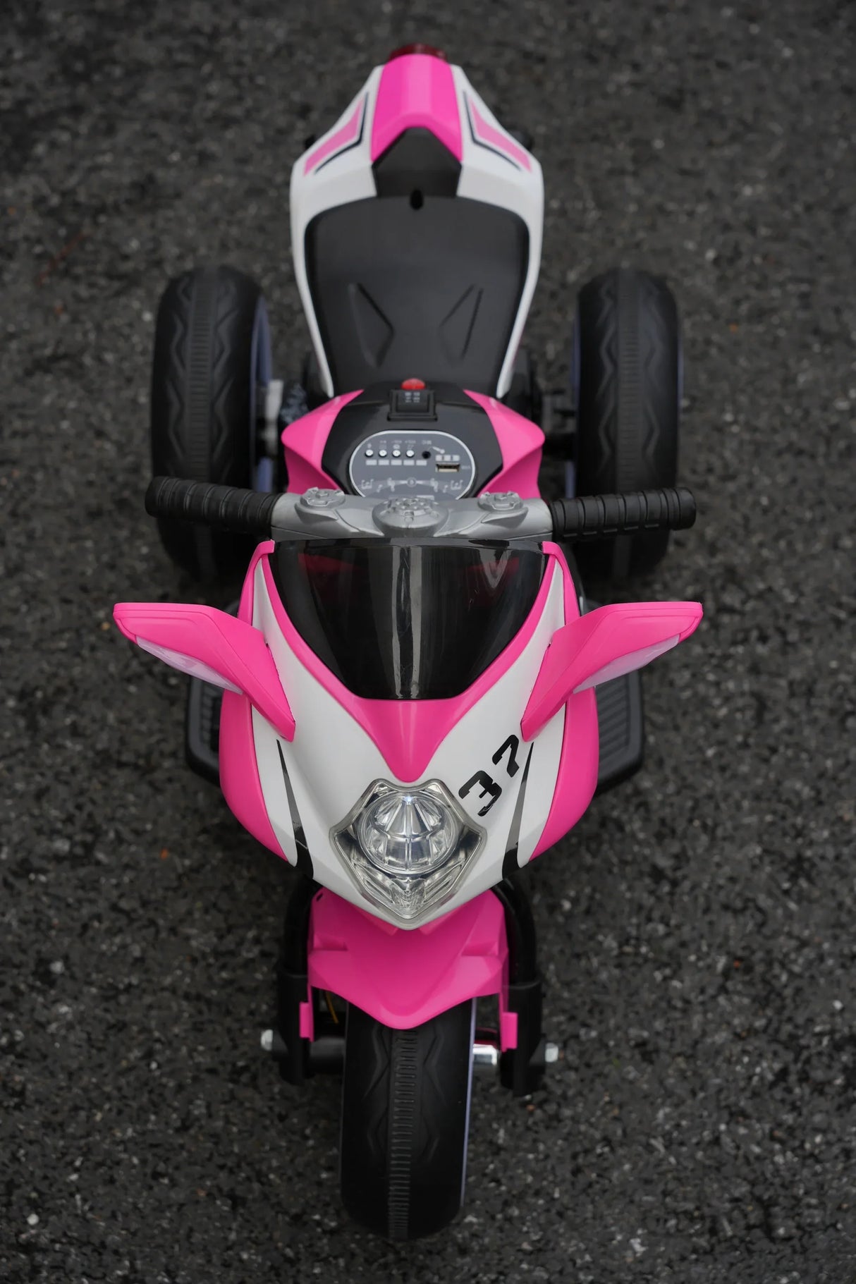 Electric Ride-On Motorcycle With Lights MP3 Player - Omega Lifestyles